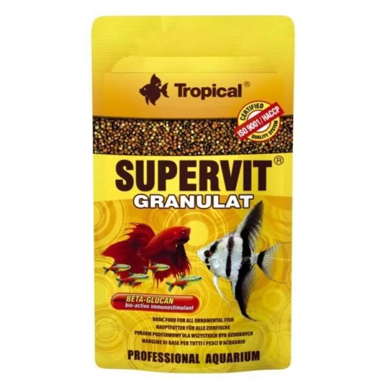 Корм для рыб Tropical SuperVit Granulat в гранулах 10 г (5900469614013)