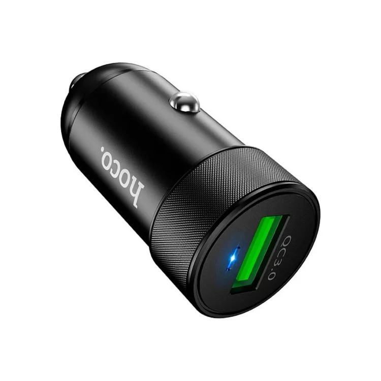 Зарядний пристрій HOCO Z32 USB Black (6931474711540) ціна 317грн - фотографія 2