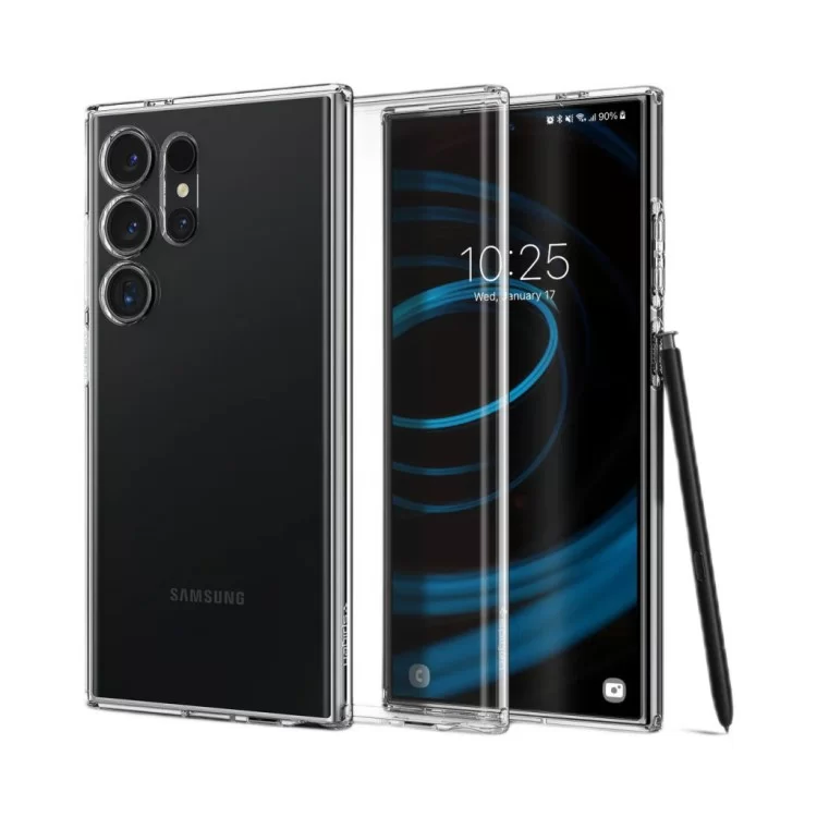 Чехол для мобильного телефона Spigen Samsung Galaxy S24 Ultra Crystal Flex Crystal Clear (ACS07192) - фото 11
