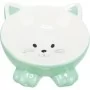 Посуда для кошек Trixie Миска керамическая в виде котика150 мл/14 см (цвета в ассортименте) (4011905248073)