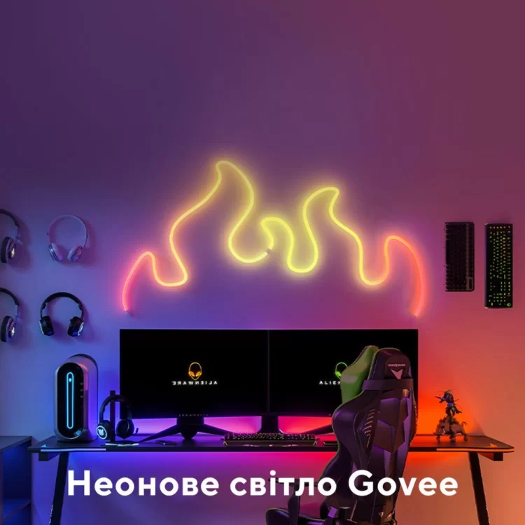 Світлодіодна стрічка Govee Neon LED Strip Light 3м Білий (H61A03D1) відгуки - зображення 5