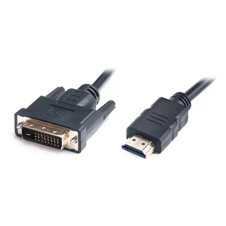 Кабель мультимедийный HDMI to DVI 1.8m REAL-EL (EL123500013) цена 318грн - фотография 2