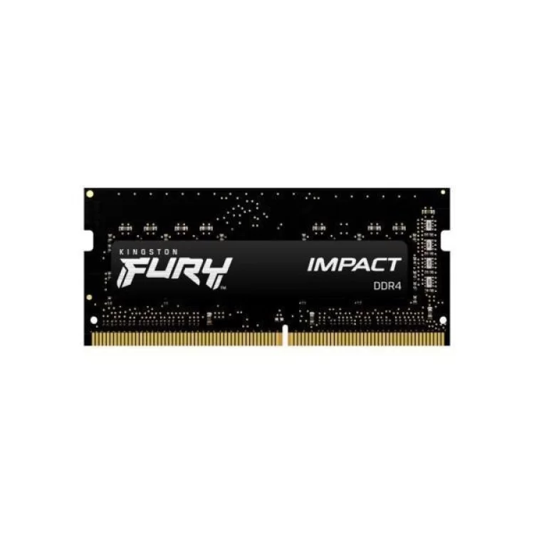 Модуль памяти для ноутбука SoDIMM DDR4 16GB (2x8GB) 3200 MHz Fury Impact Kingston Fury (ex.HyperX) (KF432S20IBK2/16) цена 2 888грн - фотография 2