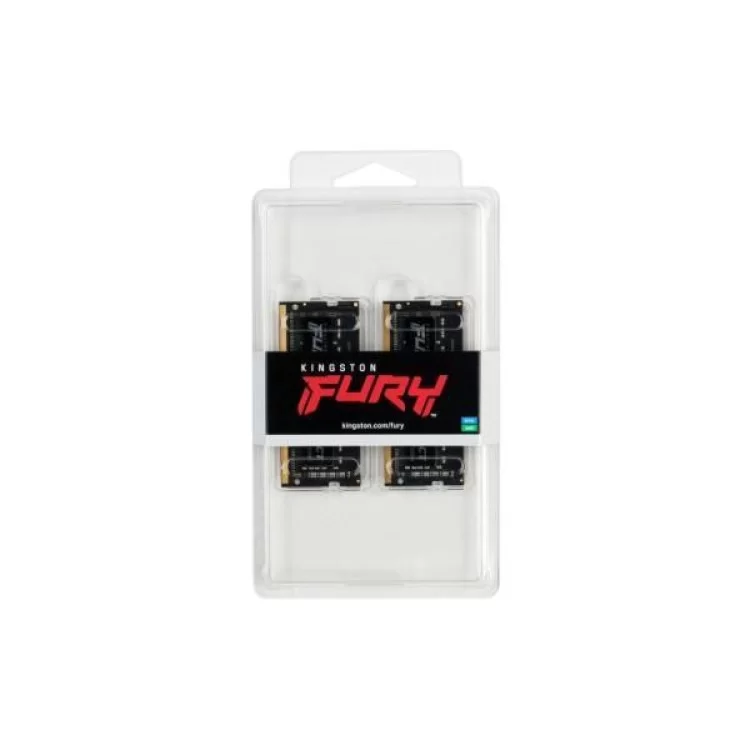 в продаже Модуль памяти для ноутбука SoDIMM DDR4 16GB (2x8GB) 3200 MHz Fury Impact Kingston Fury (ex.HyperX) (KF432S20IBK2/16) - фото 3