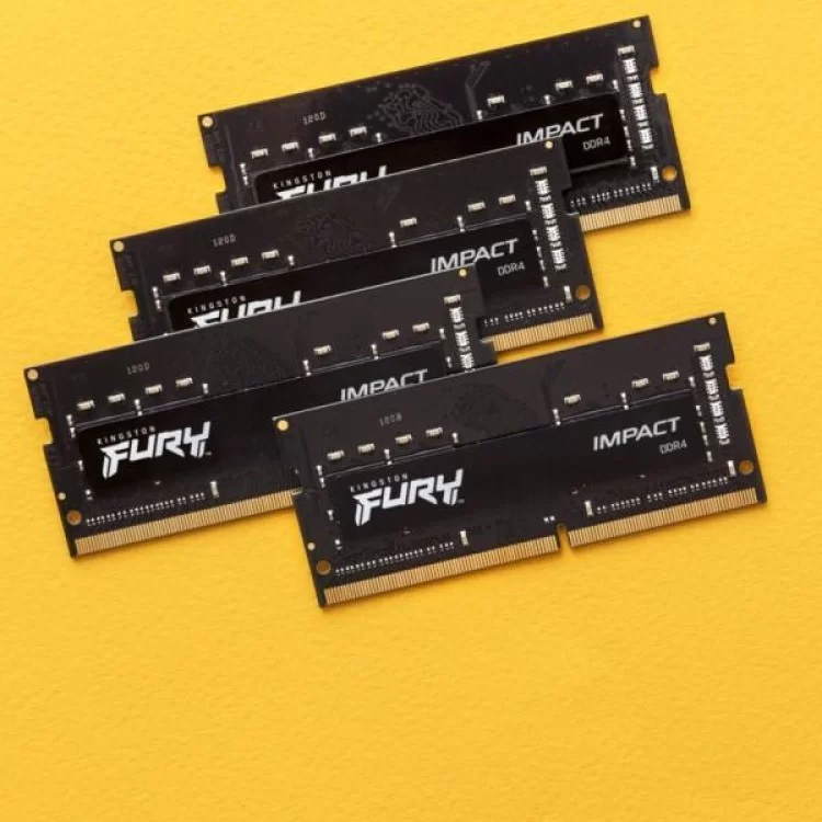 Модуль памяти для ноутбука SoDIMM DDR4 16GB (2x8GB) 3200 MHz Fury Impact Kingston Fury (ex.HyperX) (KF432S20IBK2/16) отзывы - изображение 5