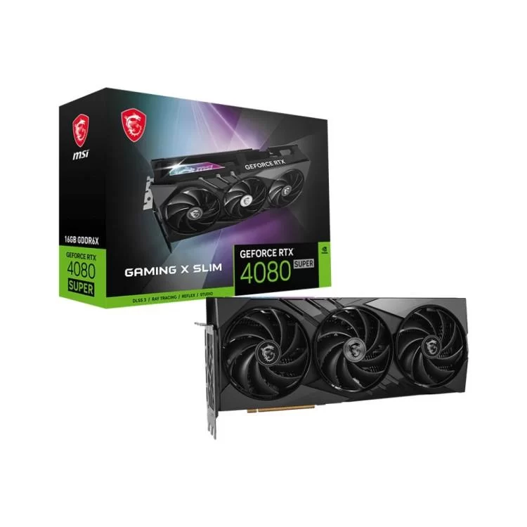 Відеокарта MSI GeForce RTX4080 SUPER 16GB GAMING X SLIM (RTX 4080 SUPER 16G GAMING X SLIM) характеристики - фотографія 7