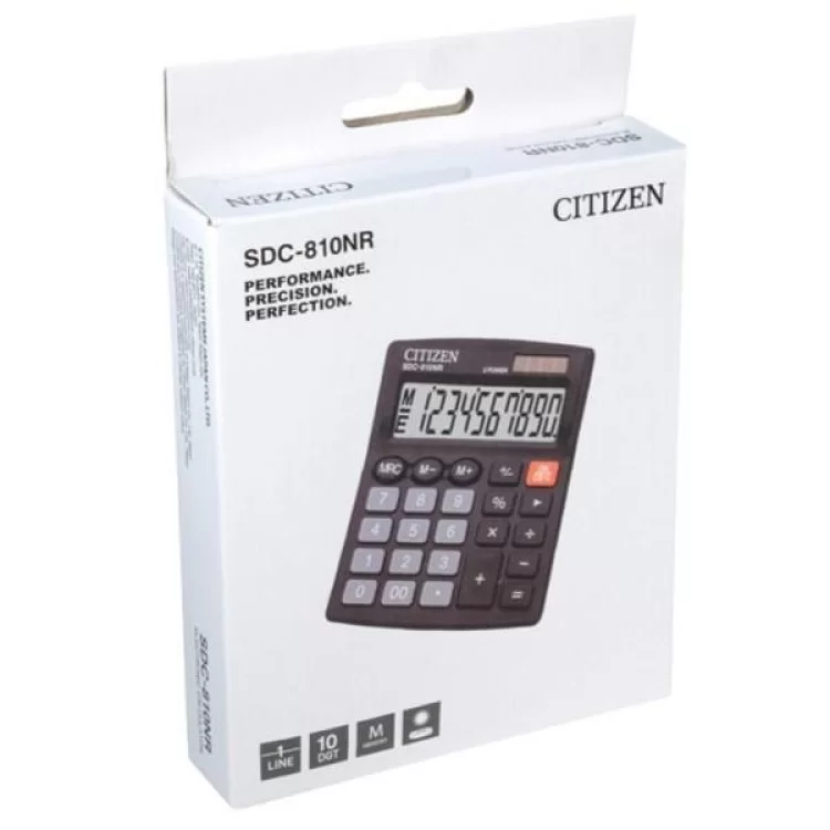 продаємо Калькулятор Citizen SDC-810NR в Україні - фото 4