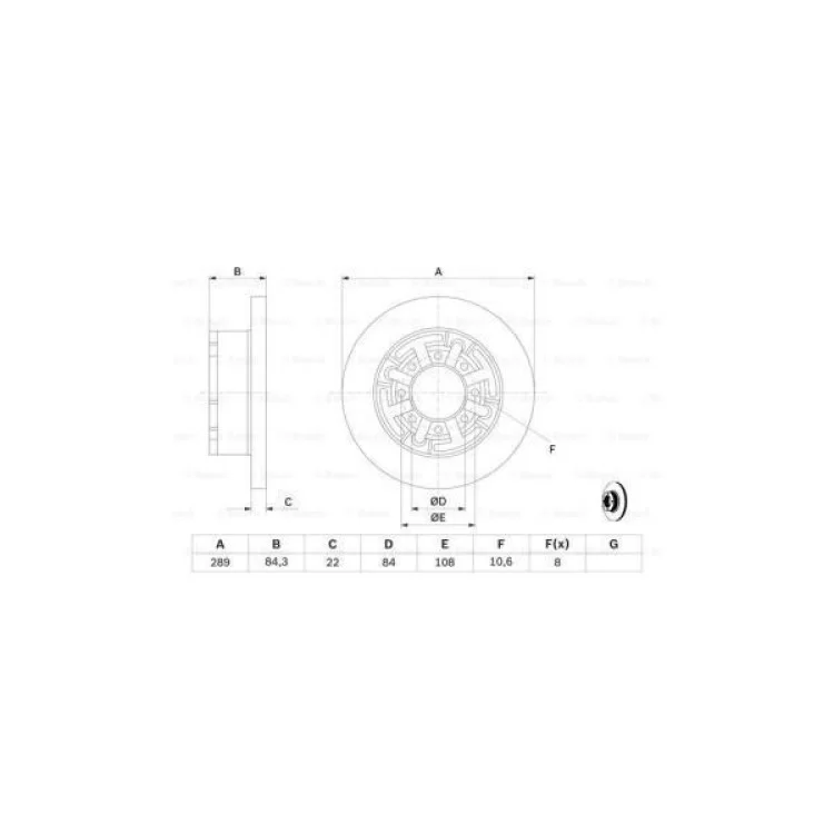 Тормозной диск Bosch 0 986 478 886 отзывы - изображение 5