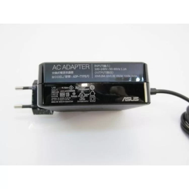 Блок питания к ноутбуку ASUS 65W 20V, 3.25A + 15V, 3A + 12V, 3A + 5V, 2A, разъем USB Type (ADP-TYPE/C / A40242) цена 2 948грн - фотография 2