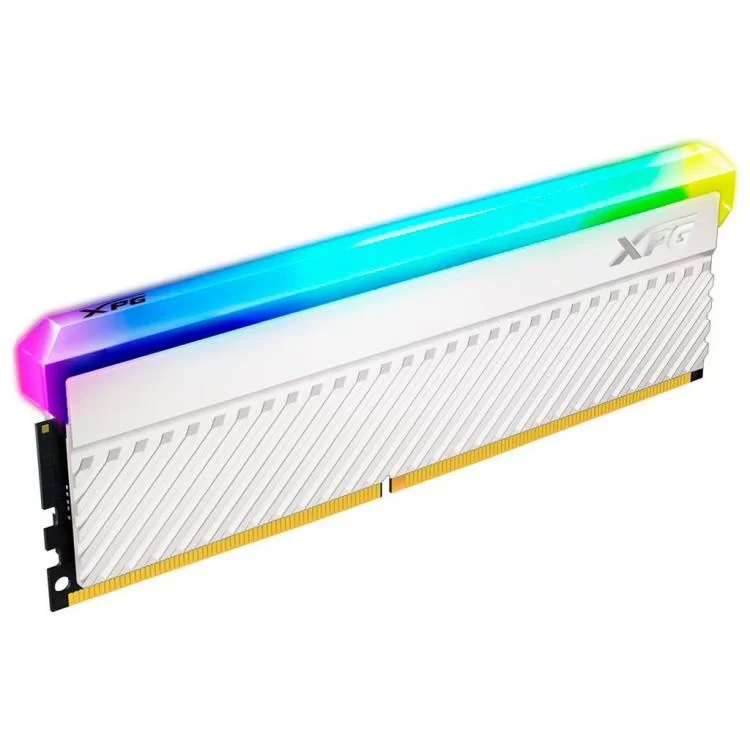 Модуль пам'яті для комп'ютера DDR4 16GB 3600 MHz XPG Spectrix D45G RGB White ADATA (AX4U360016G18I-CWHD45G) ціна 2 591грн - фотографія 2