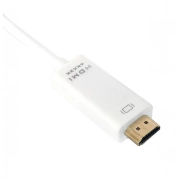 в продажу Кабель мультимедійний Display Port to HDMI 2.0m 30AVG 4Kx2K Extradigital (KBH1747) - фото 3