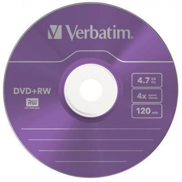 продаем Диск DVD Verbatim 4.7Gb 4x SlimCase 5шт Color (43297) в Украине - фото 4