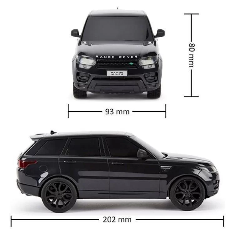 Радіокерована іграшка KS Drive Land Range Rover Sport 1:24, 2.4Ghz чорний (124GRRB) інструкція - картинка 6