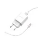 Зарядное устройство BOROFONE BA20A Sharp charger set (Lightning) White (BA20AMW)