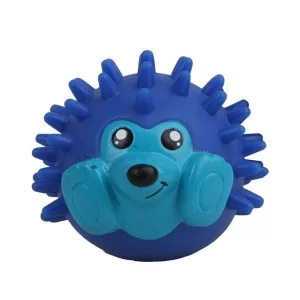 Іграшка для собак Eastland Їжачок 8х7х7.5 см блакитний (6970115700437)