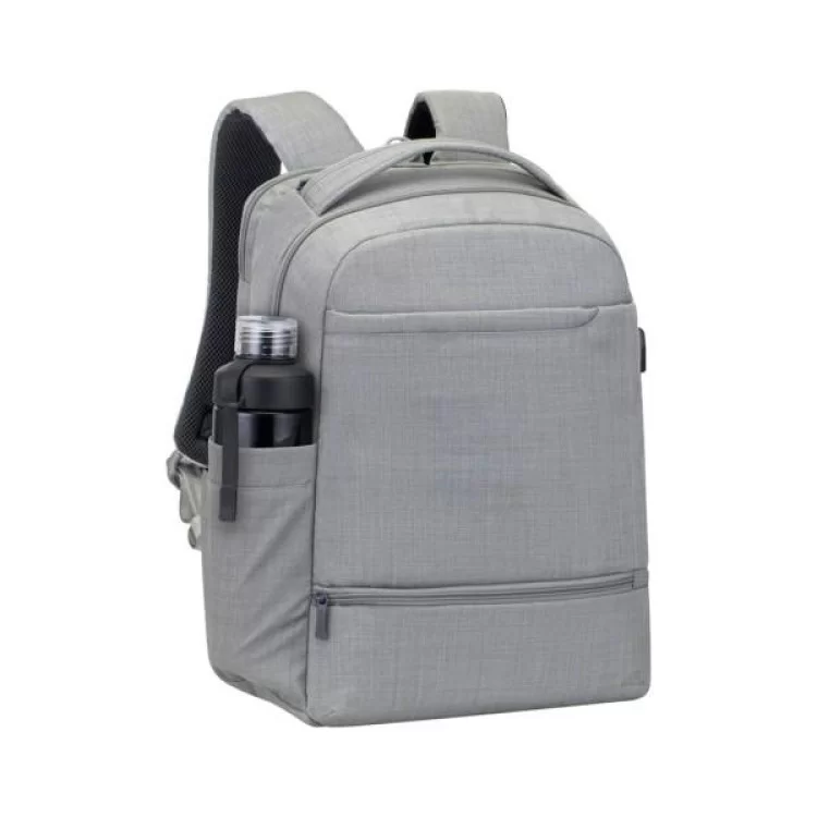 Рюкзак для ноутбука RivaCase 15.6" 8363 Biscayne, Grey (8363Grey) огляд - фото 8