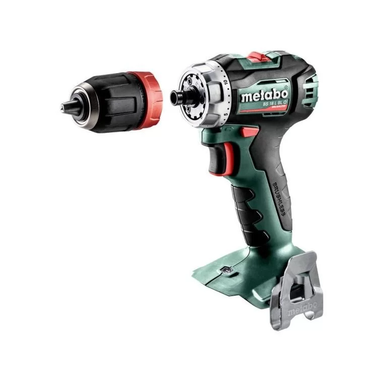 Шуруповерт Metabo BS 18 L BL Q 18В, 25-60Нм, 0-550·0-1850об/мин, 0.92кг (без АКБ и ЗУ) (602327890) цена 4 544грн - фотография 2