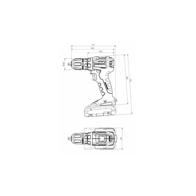 Шуруповерт Metabo BS 18 L BL Q 18В, 25-60Нм, 0-550·0-1850об/хв, 0.92кг (без АКБ та ЗУ) (602327890) відгуки - зображення 5