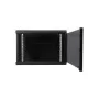 Шафа настінна Digitus Wall Mounting Dynamic Basic 19" 9U 600x450, RAL 9005 (DN-1909-U-EC-SW)