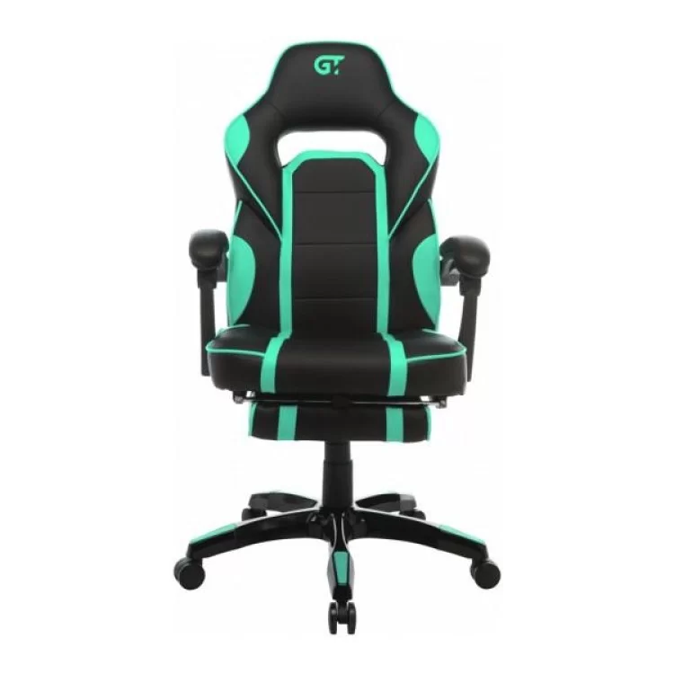 Кресло игровое GT Racer X-2749-1 Black/Mint цена 10 878грн - фотография 2