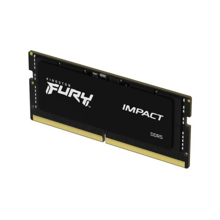 Модуль пам'яті для ноутбука SoDIMM DDR5 32GB 5600 MHz Impact Kingston Fury (ex.HyperX) (KF556S40IB-32) ціна 7 546грн - фотографія 2