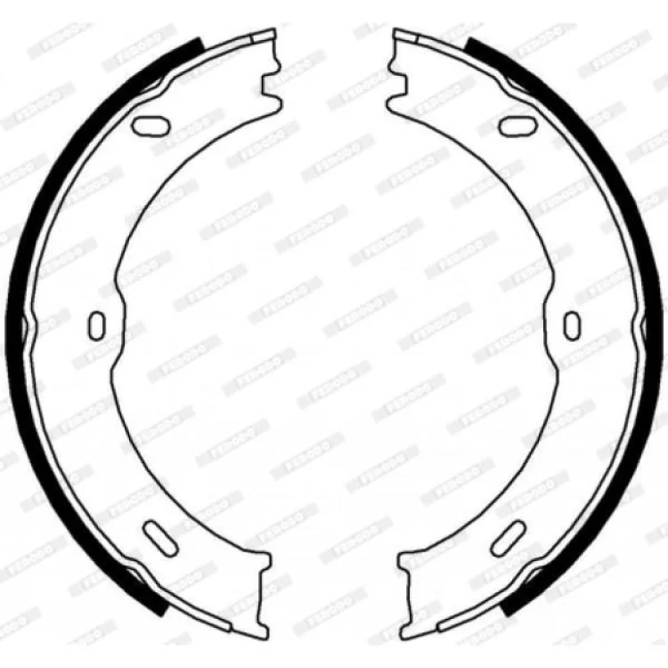 Гальмівні колодки FERODO FSB4001 ціна 1 086грн - фотографія 2