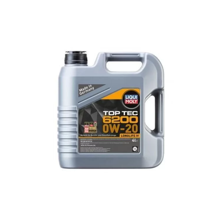 Моторна олива Liqui Moly Top Tec 6200 0W-20 4л. (20788)