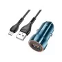 Зарядний пристрій HOCO Z46 USB Sapphire Blue (6931474770301)