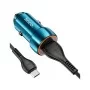 Зарядний пристрій HOCO Z46 USB Sapphire Blue (6931474770301)