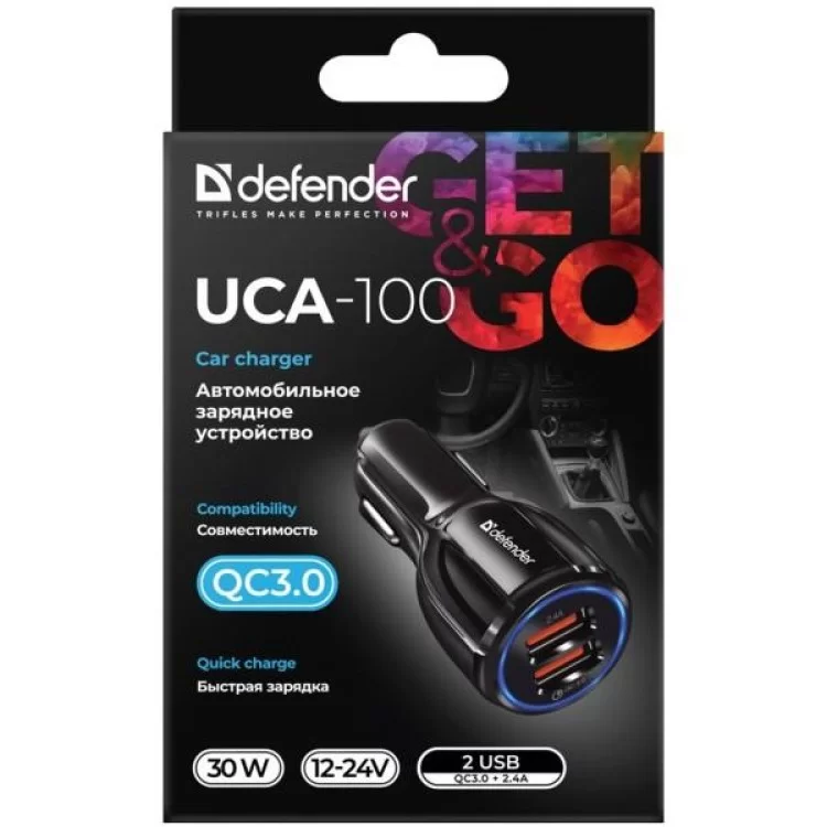 Зарядное устройство Defender 2xUSB 30W (2xUSB-A) QC3.0 3А UCA-100 (83833) отзывы - изображение 5