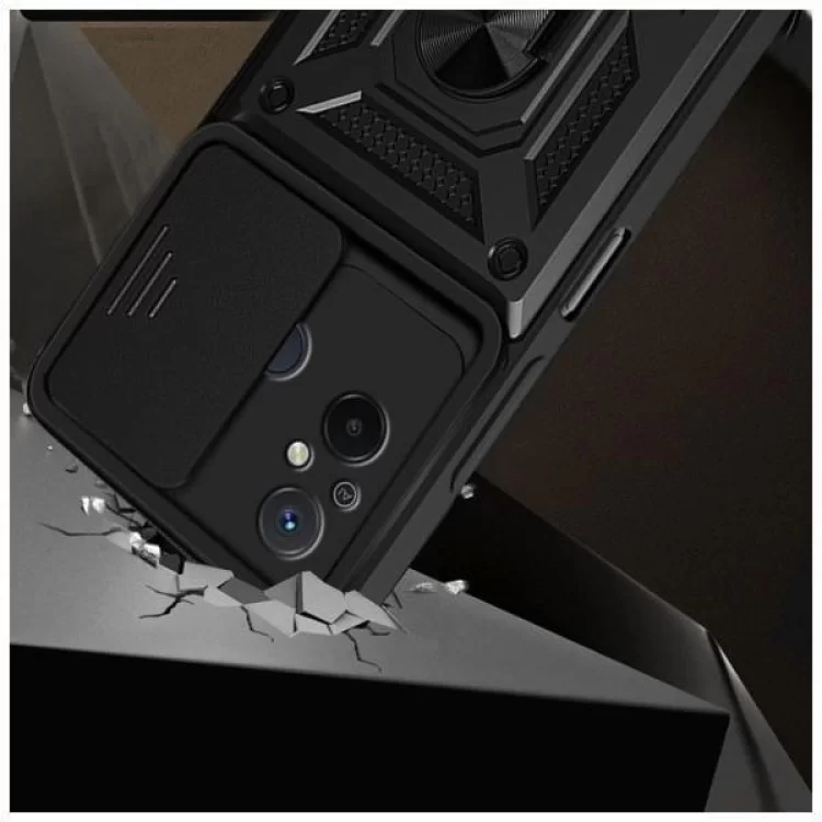Чохол до мобільного телефона BeCover Military Xiaomi Redmi 12C Black (709165) відгуки - зображення 5