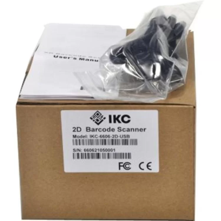 Сканер штрих-коду ІКС Сканер IKC-6606/2D Desk USB, black (ІКС-6606-2D-USB) інструкція - картинка 6