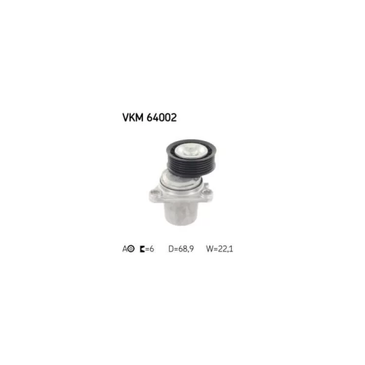 Натяжитель ремня с роликом SKF VKM 64002