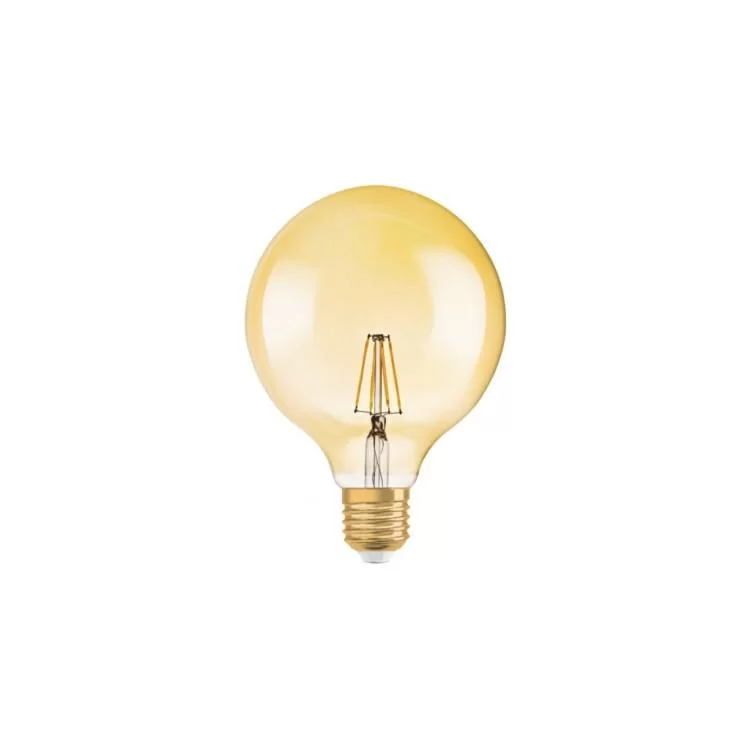 Лампочка Osram Vintage 1906 Filament G125 6,5W E27 2400K 220-240 (4058075809406) цена 228грн - фотография 2