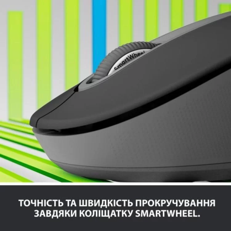 Мишка Logitech Signature M650 L Wireless Graphite (910-006236) ціна 3 228грн - фотографія 2