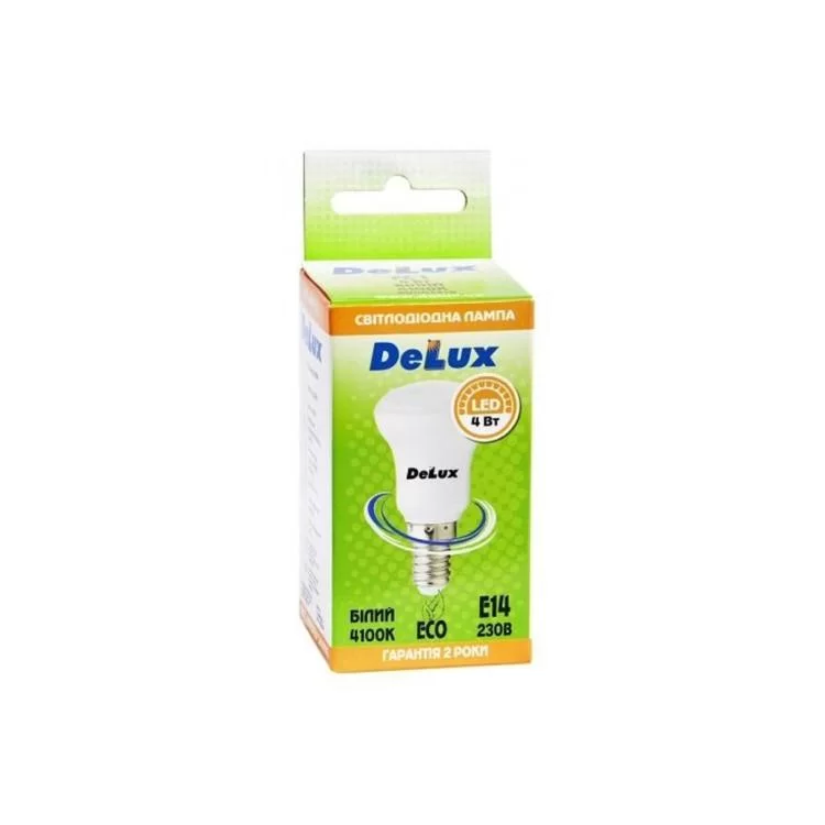 Лампочка Delux FC1 4Вт R39 4100K 220В E14 (90001318) ціна 45грн - фотографія 2