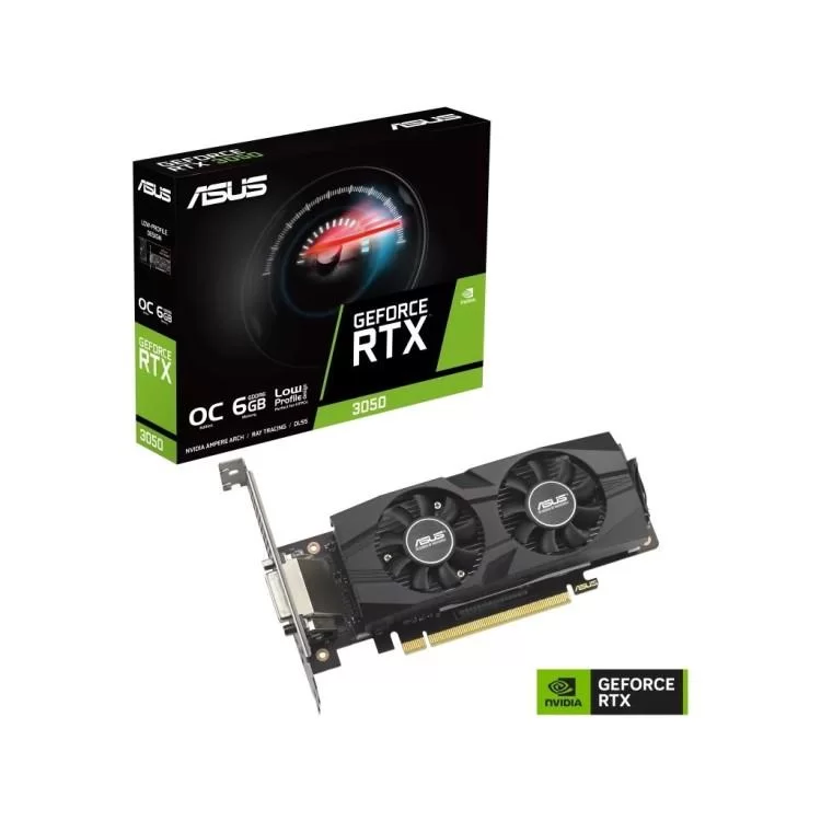 Відеокарта ASUS GeForce RTX3050 6Gb OC LP BRK (RTX3050-O6G-LP-BRK) характеристики - фотографія 7