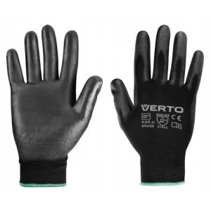 Захисні рукавички Verto ПУ покриття, р. 10 (97H138)