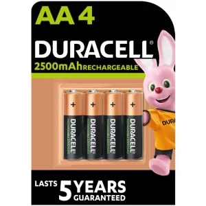 Аккумулятор Duracell AA HR6 2500mAh * 4 (5000394057203 / 5007308)