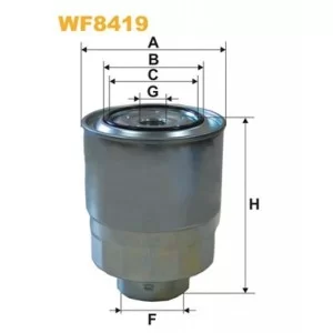 Фільтр паливний Wixfiltron WF8419
