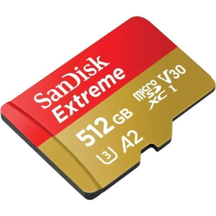 Карта памяти SanDisk 512GB microSD class 10 UHS-I U3 V30 Extreme (SDSQXAV-512G-GN6MA) обзор - фото 8