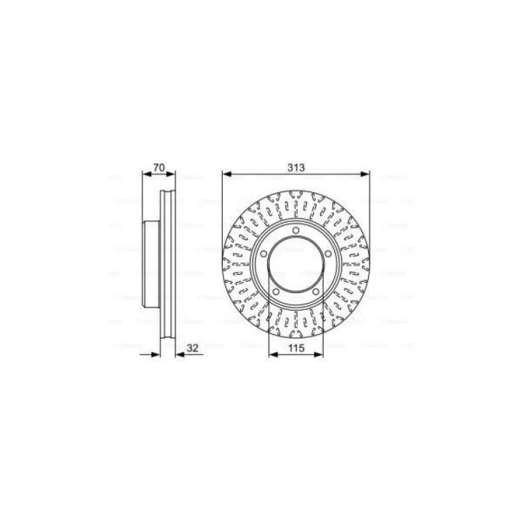 Тормозной диск Bosch 0 986 479 567 отзывы - изображение 5