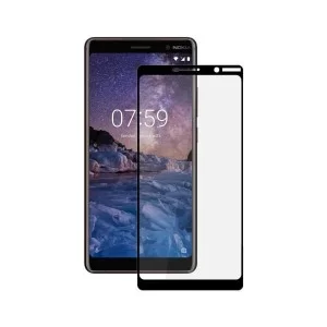 Скло захисне PowerPlant Full screen Nokia 7 Plus, Black (GL605231)