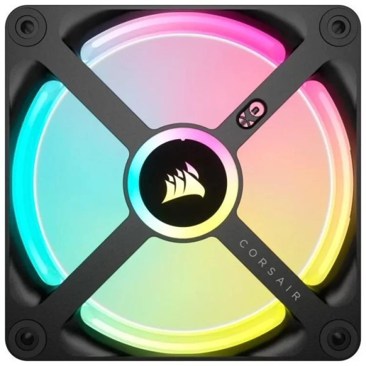 Кулер для корпуса Corsair iCUE Link QX120 RGB PWM (CO-9051001-WW) цена 4 248грн - фотография 2