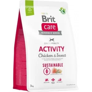 Сухой корм для собак Brit Care Dog Sustainable Activity с курицей и насекомыми 3 кг (8595602559237)