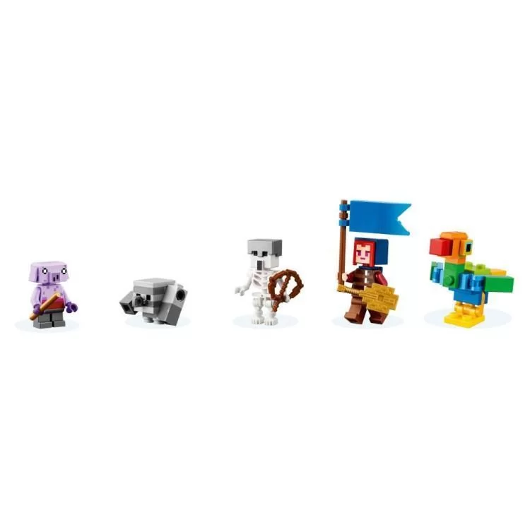 Конструктор LEGO Minecraft Сутичка з пожирачем 420 деталей (21257) інструкція - картинка 6