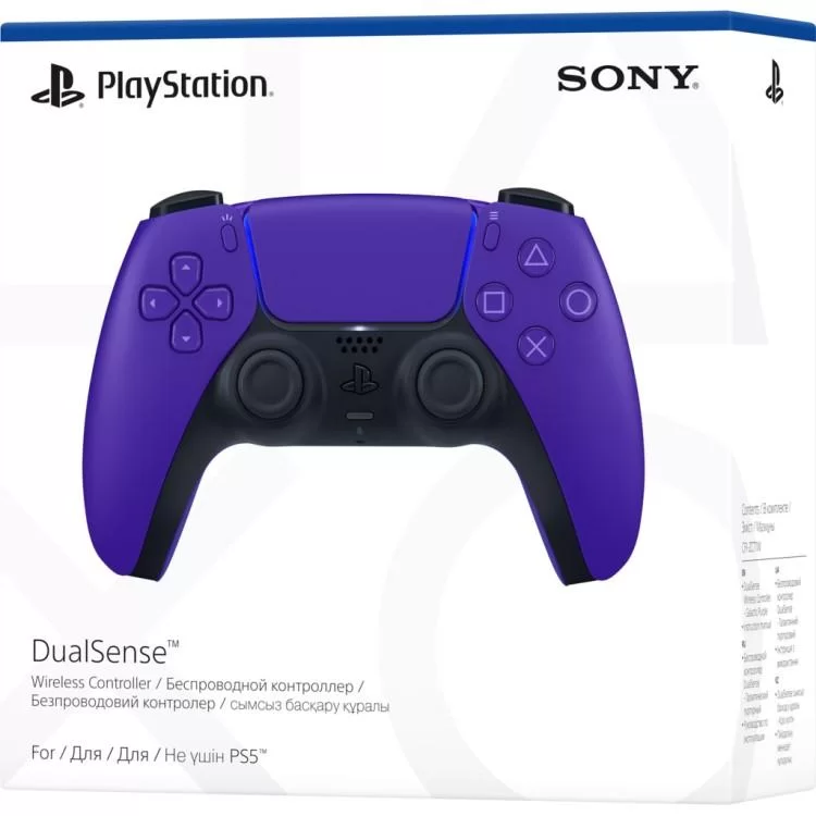 Геймпад Playstation DualSense Bluetooth PS5 Purple (9729297) огляд - фото 8