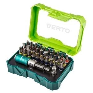 Набір біт Verto 32 шт, 25 mm + держатель (66H620)