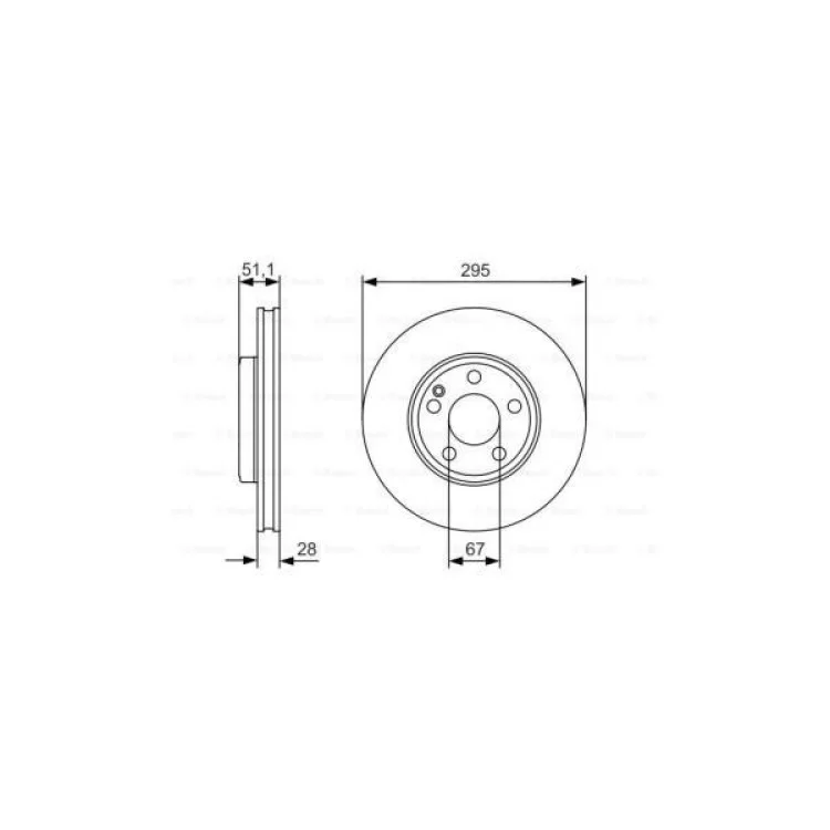 Тормозной диск Bosch 0 986 479 A01 отзывы - изображение 5