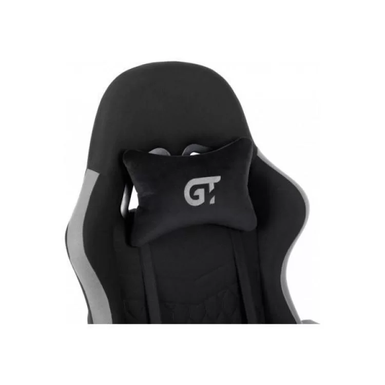 Кресло игровое GT Racer X-2324 Black/Gray (X-2324 Fabric Black/Gray) характеристики - фотография 7